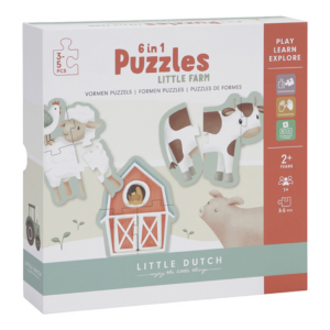 Little Dutch 6 in 1 -pulma "Little Farm" FSC